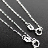 18-20in Sterling Silver Necklace Chain DIY Supplies