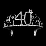 Crystal Rhinestone Tiara Princess Crown Hairband Headdress