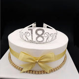 Rhinestone Crystal Princess Crown Birthday Tiara for Women Girls