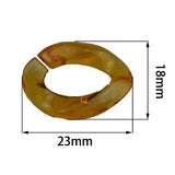 Acrylic Link Bead Twisted Link Beads DIY Sewing Supplies Hat Handbag Chain