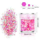 Holographic Chunky Glitter Sequins for Resin Nail Art