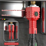 Sink Faucet Wrench Plumbing Repair Tool Anti-Slip Handle Double Head Wrench