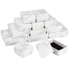 Cardboard Jewelry Storage Box for Necklaces Bracelets Earrings