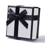 Paper Jewelry Set Box Square Boxes for Necklaces and Earring Jewelry Display Box