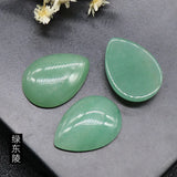 Amethyst Rose Quartz Agate Crystal Water Drop Flat Base for Jewelry Making