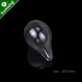 Small Glass Bottles, Drop Shape, 18*27mm & 18*31mm, Pack of 10