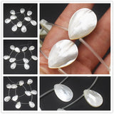 10pcs Natural Mother of Pearl Shell for DIY Jewelry Making