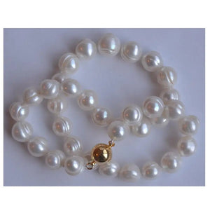 18mm Peacock Round Freshwater Pearl Necklace