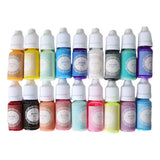 18 Colors Crystal Epoxy Pigment UV Resin Dye Art Crafts Colorant Set