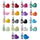 18 Colors Epoxy Pigment Opaque Liquid Resin Colorant 0.35oz Non-Toxic Dye