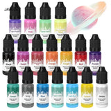 18 Colors Semi-transparent Epoxy Resin Pigment for Art Paint