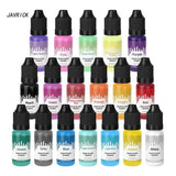 18 Colors Semi-transparent Epoxy Resin Pigment for Art Paint