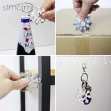 18-In-1 Snowflake KeyChain Multi-Tool Set for Home Outdoor