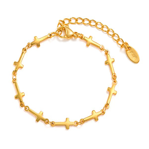 Boho Layered Chain Bracelet Bangle for Women Girlfriend Gift Jewelry