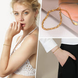 Boho Layered Chain Bracelet Bangle for Women Girlfriend Gift Jewelry