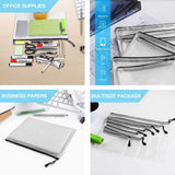 18 Pack Mesh Zipper Pouch Document Bag 4A Waterproof Document Pouch