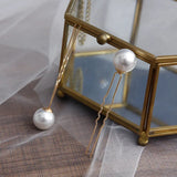 18 Pcs Set Pearls Hair Combs Bridal Headdress Women Beads Wedding Hairpins