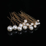 18 Pcs Pearls Hair Pins Clips for Bride Wedding Hair Accessories