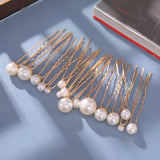 18 Pcs Hanfu Hair Clips Head Jewelry Set Women U Shape Hair Accessories