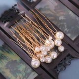 18 Pcs Hanfu Hair Clips Head Jewelry Set Women U Shape Hair Accessories