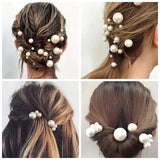 18 Pcs European Women Pearls Hairpins Wedding Hair Accessories