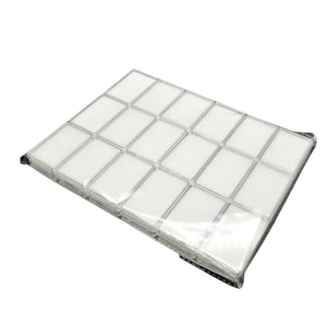 18 Pieces Jewelry Display Box Portable Crystal Case Earring Organizer