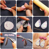 18 Shapes Earring Cutters with Sealing Bag for Jewelry DIY