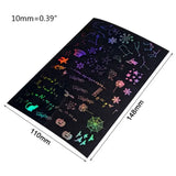 18 Sheet Resin Supplies Kit, Decorate Stickers for Silicone Molds