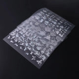18 Sheets Resin Supplies Kit Holographic Magic Stickers for Silicone Molds