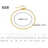 18 Styles Initial Necklace for Women Stainless Steel Long Chain Choker