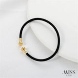 C-Shaped Braided Rope Bracelet for Adults, DIY Transit Couple Bracelet