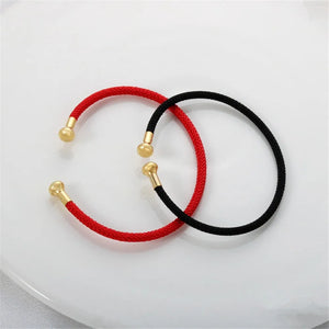 C-Shaped Braided Rope Bracelet for Adults, DIY Transit Couple Bracelet