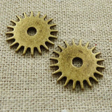 180 Bronze Plated Wheel Gear Spacers 17mm #500
