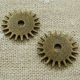 180 Bronze Plated Wheel Gear Spacers 17mm #500