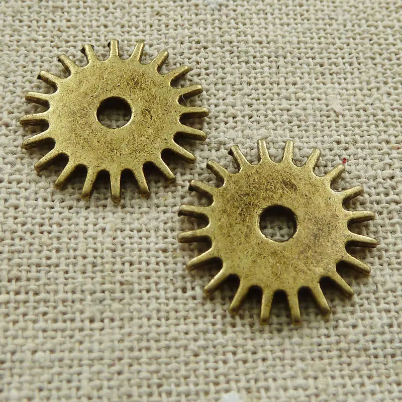 180 Bronze Plated Wheel Gear Spacers 17mm #500