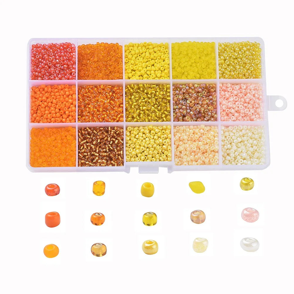 180g Mixed Glass Seed Beads Jewelry Making DIY Necklace Bracelet