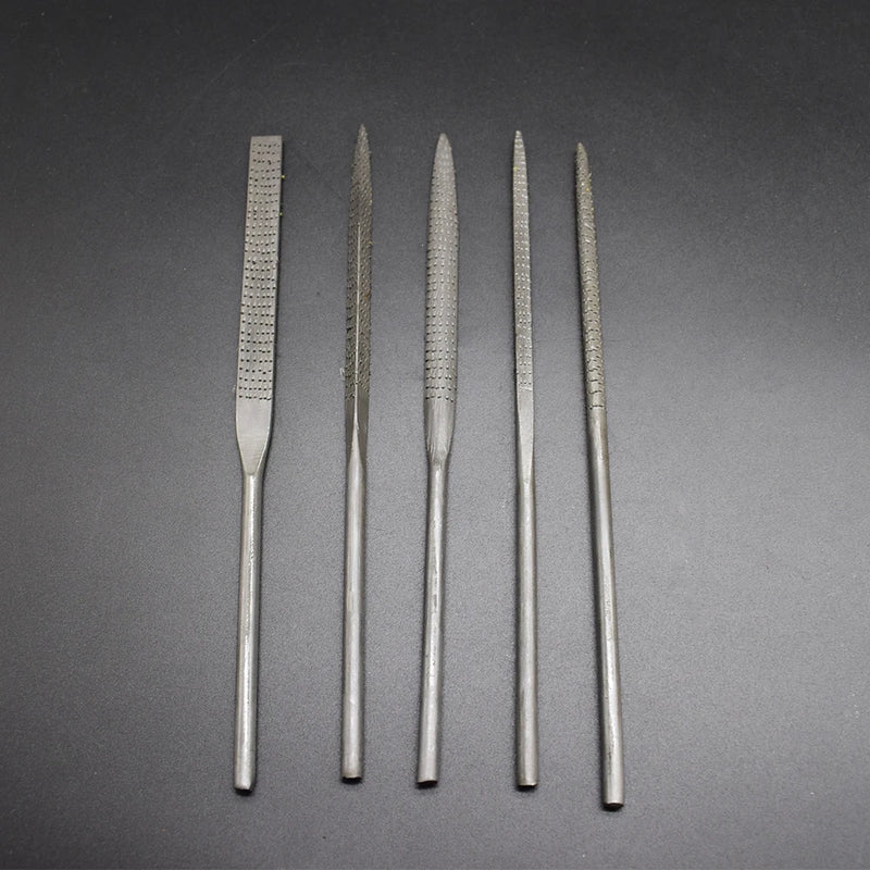 180mm File Set Jewelry Making Tools 5pcs