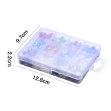 180pcs Polymer Clay Crystal Rhinestone European Beads 11x7mm