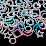 180pcs 20g Pearl Star Bow Peach Heart Moon Loose Bead for Jewelry Craft