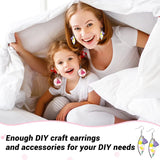 Sublimation Earring Blanks Set with Earring Hooks