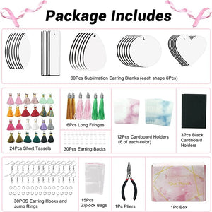 Sublimation Earring Blanks for DIY Jewelry Making