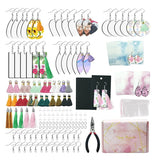 Sublimation Earring Blanks Set with Hooks for DIY Craft Jewelry Making