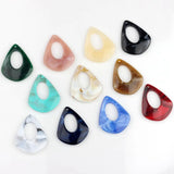 183pcs Water Drop Acrylic Charms for DIY Jewelry Making Earrings