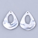 183pcs Water Drop Acrylic Charms for DIY Jewelry Making Earrings
