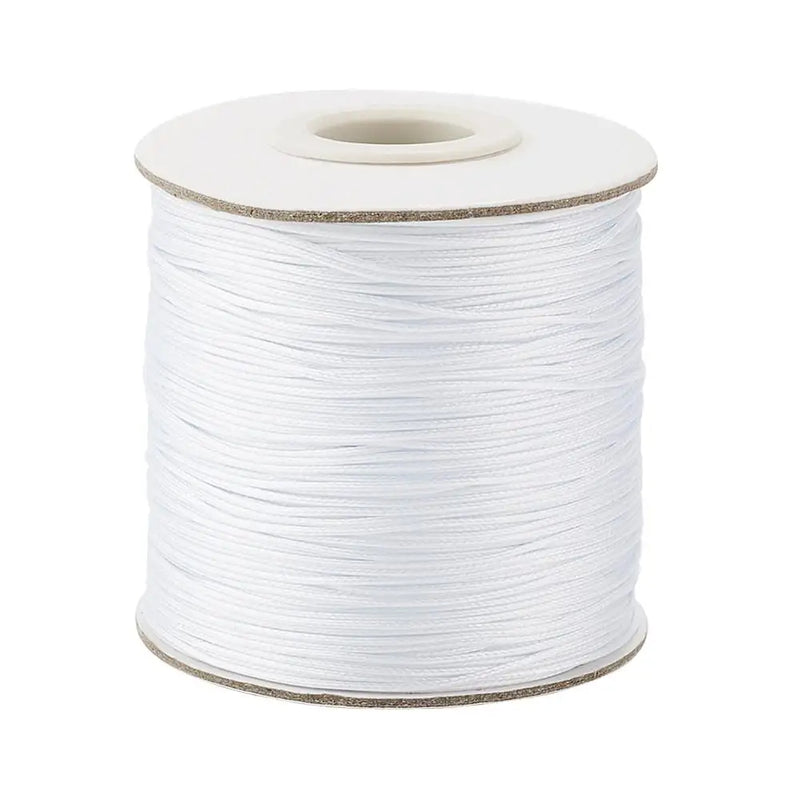 185yd/roll Waxed Polyester Cord Thread for DIY Bracelet Necklace Jewelry Making