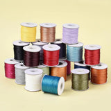 185yd/roll Waxed Polyester Cord Thread for DIY Bracelet Necklace Jewelry Making