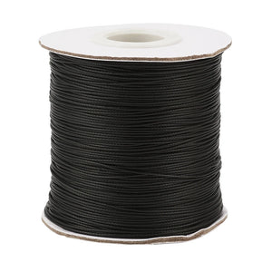 185yd Waxed Polyester Cord Stringing Beads Thread 0.8mm