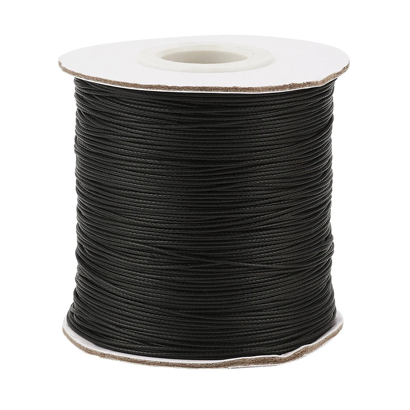 185yd Waxed Polyester Cord Stringing Beads Thread 0.8mm