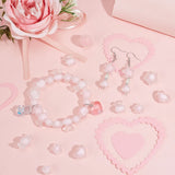 189Pcs Mixed Acrylic Beads in Bead Faceted Frosted 9.5-16.5x9-21x6-11.5mm