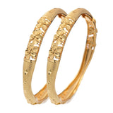 18K Dubai Bangles For Women African Party Wedding Bracelets Bangles